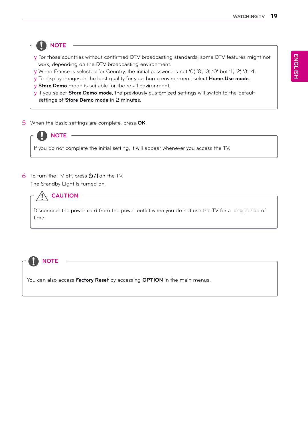 LG Electronics M2432D manual minutes 