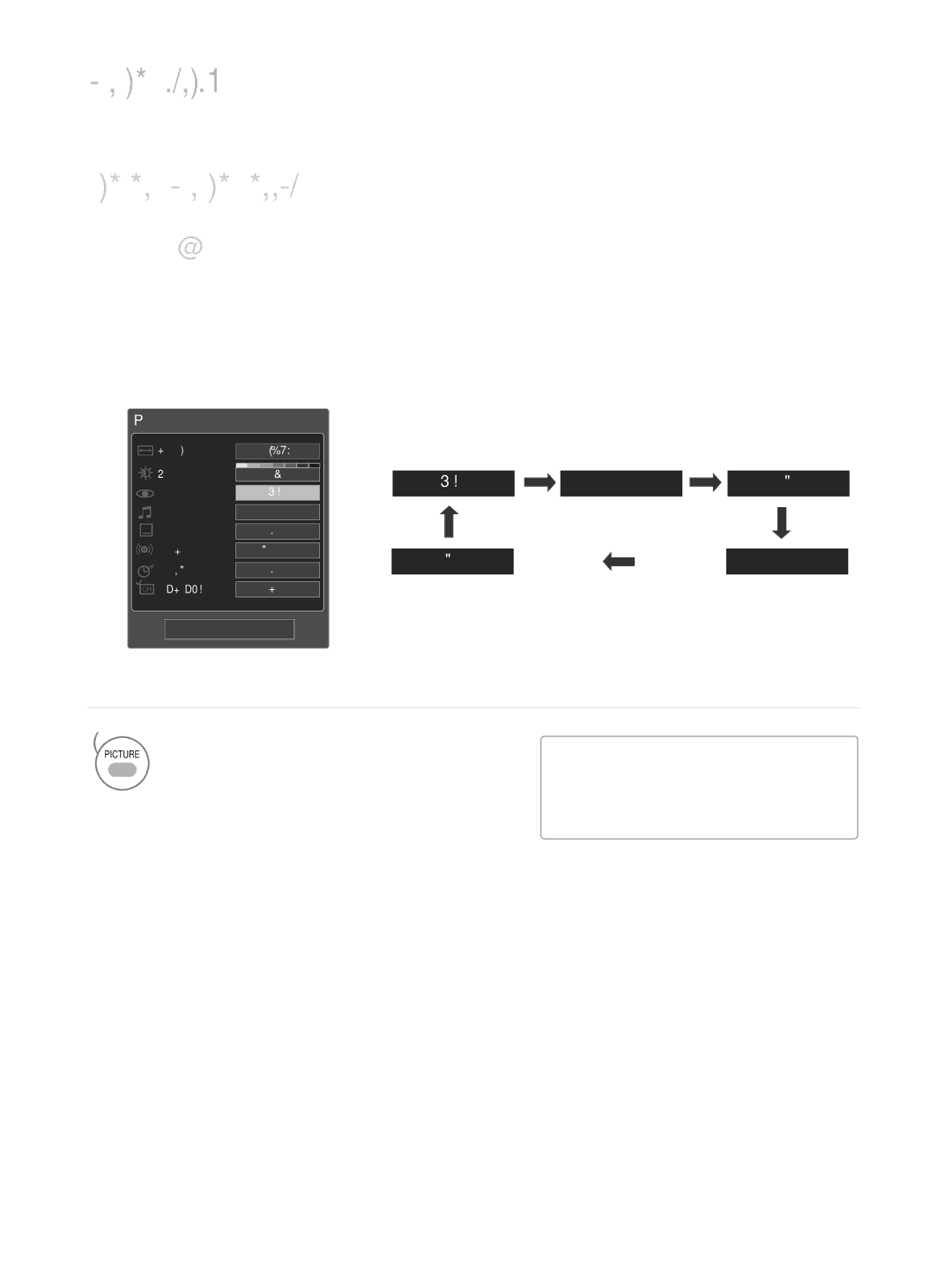 LG Electronics M2762DP, M2362DP, M2262DP owner manual Picture Control, Preset Picture Settings, Picture Mode-Preset 