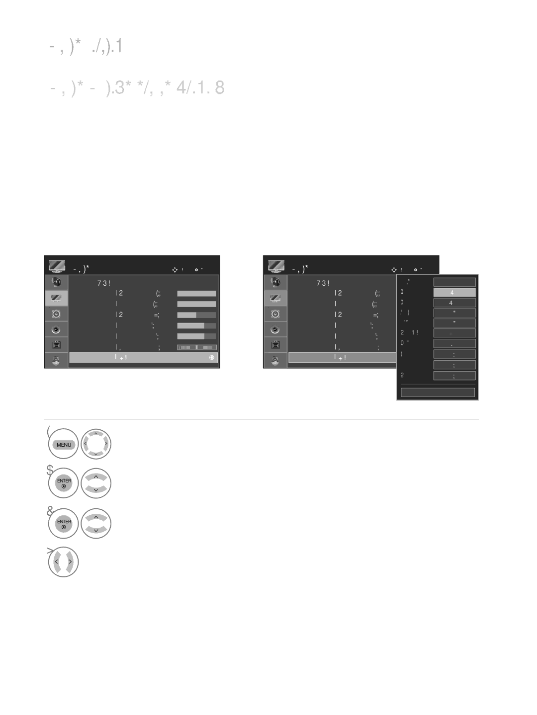 LG Electronics M2762DP, M2362DP, M2262DP owner manual Picture Improvement Technology, Select your desired Source 