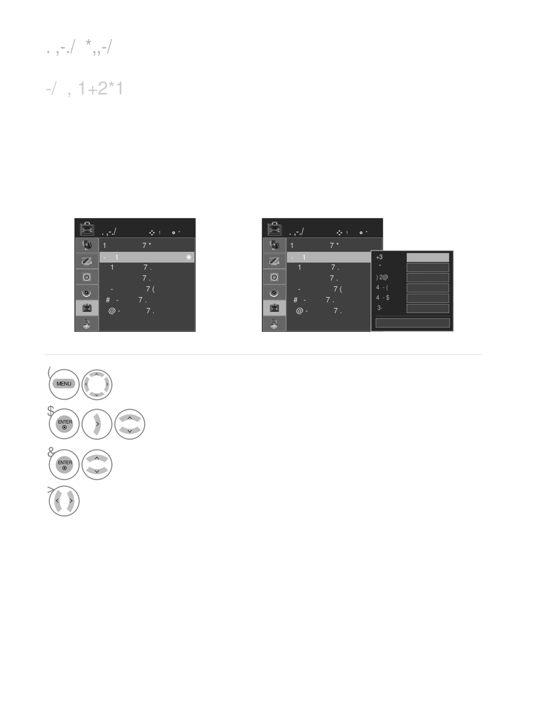 LG Electronics M2262D, M2762DP, M2362DP Option Setting, Selects a label for each input source, Select Input Label 