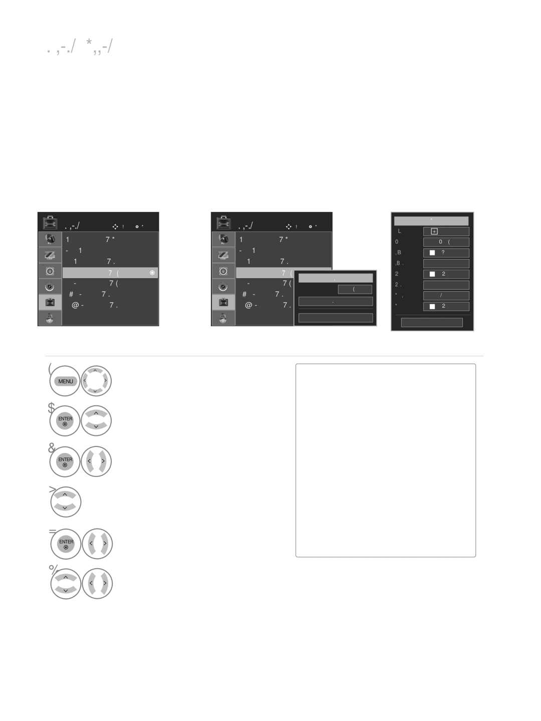 LG Electronics M2762DP, M2362DP, M2262DP owner manual Caption Option 