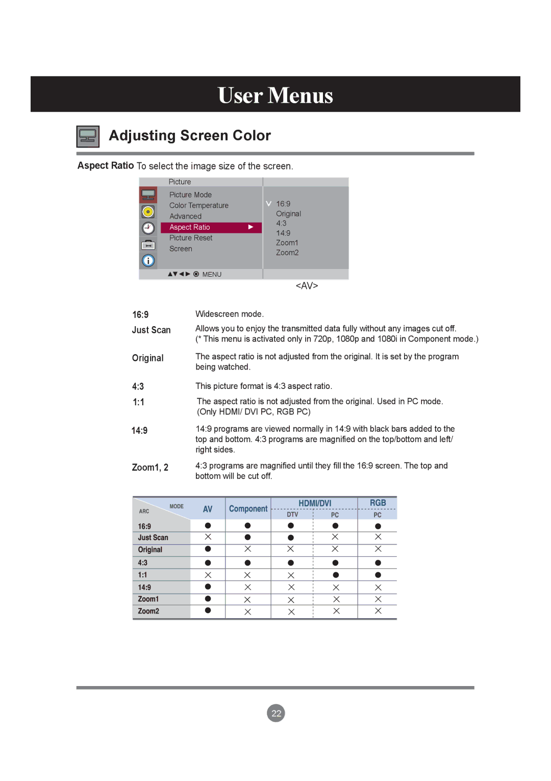 LG Electronics M6503C manual 169, Just Scan, Original, Zoom1 