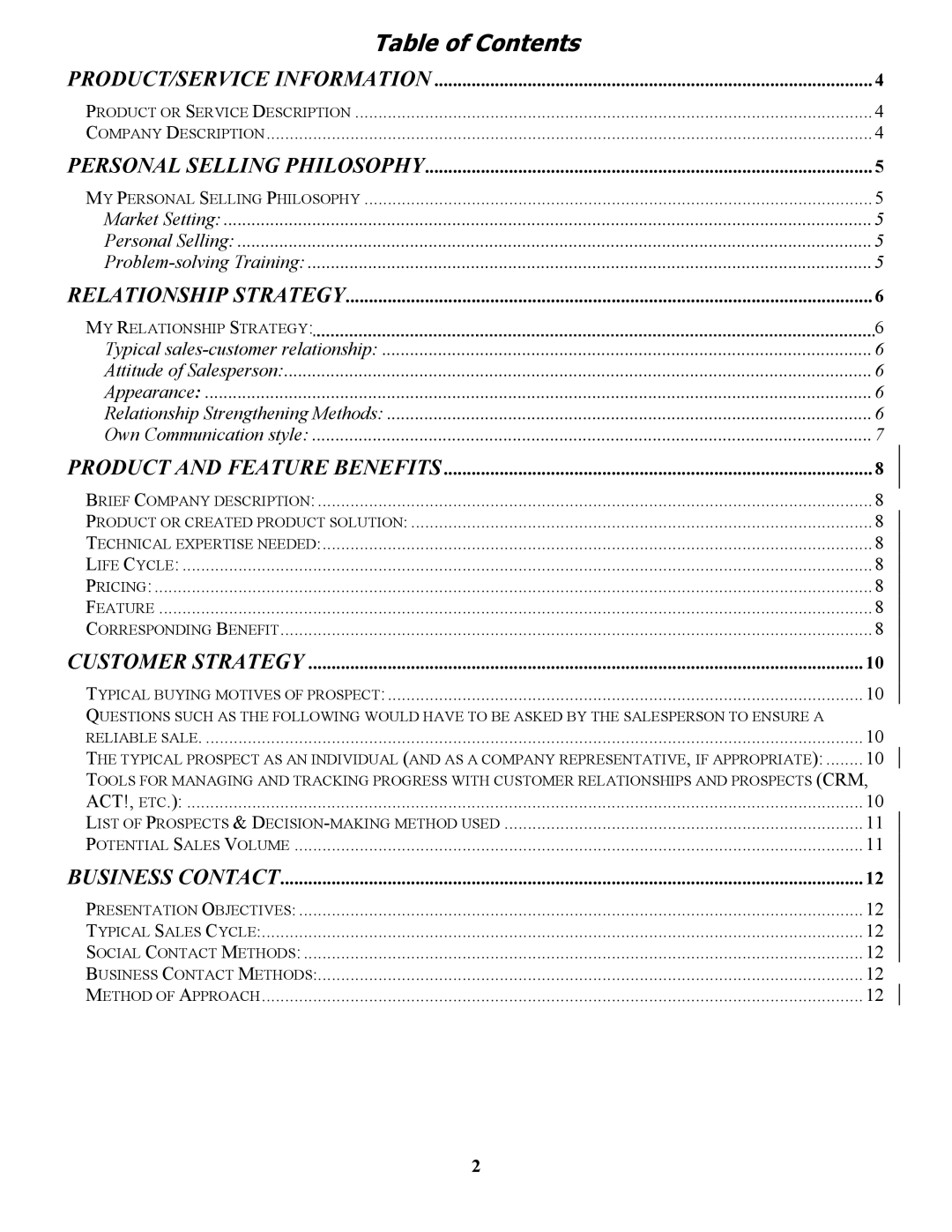 LG Electronics MBA 9120 manual Table of Contents 