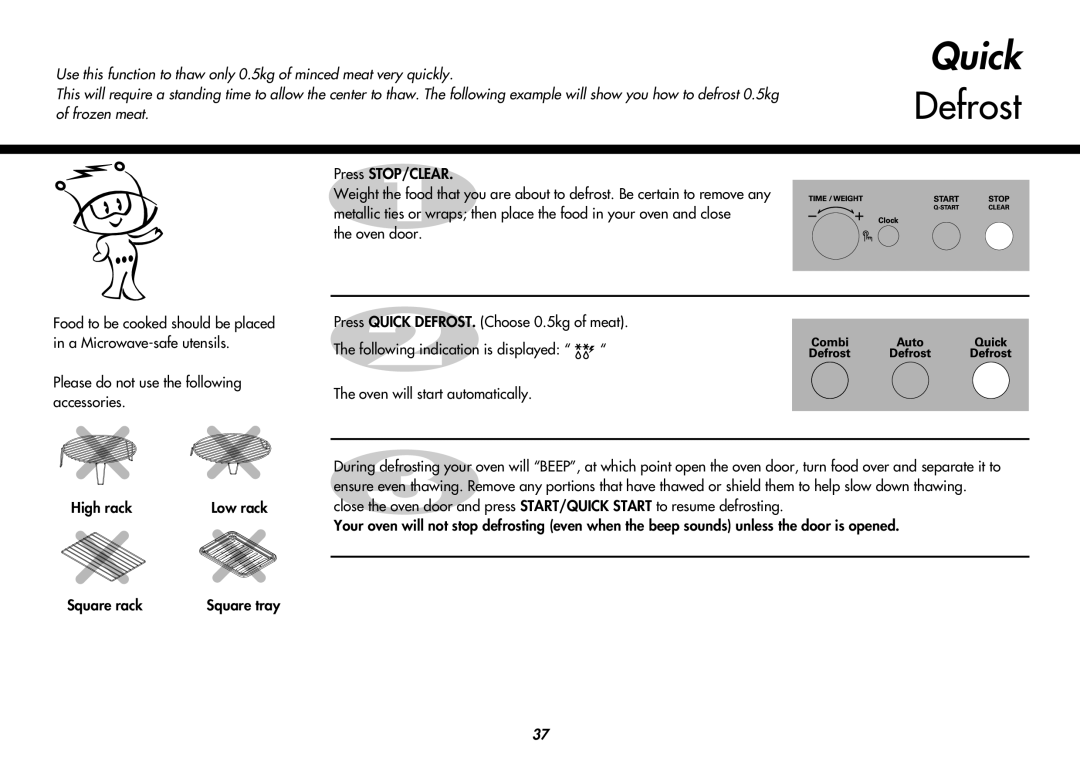 LG Electronics MC8088HL, MC8088HR owner manual Quick 