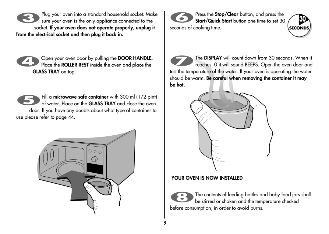 LG Electronics MC8486NL owner manual Your Oven is NOW Installed 