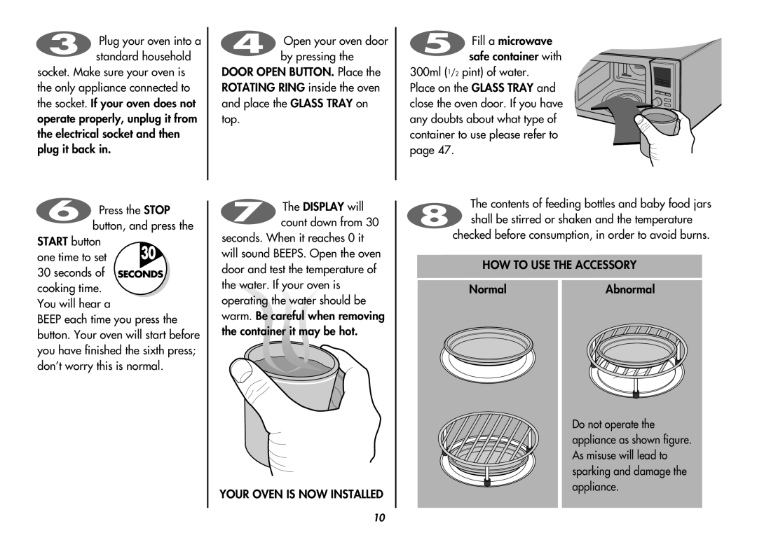 LG Electronics MC9280XC owner manual Your Oven is NOW Installed 