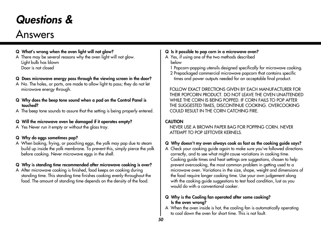 LG Electronics MC9280XC owner manual Questions, Answers 