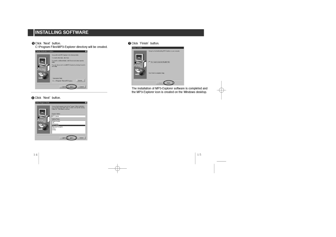 LG Electronics MF-PD330 specifications Installing Software 