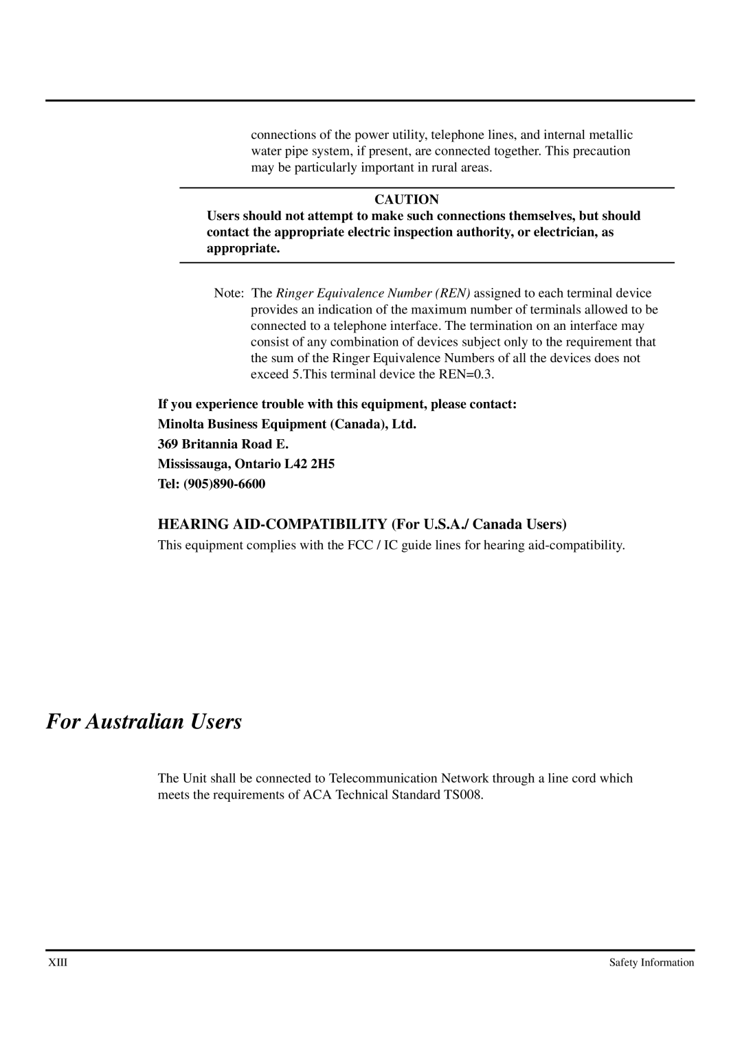 LG Electronics MF3800, MF2800 manual For Australian Users 