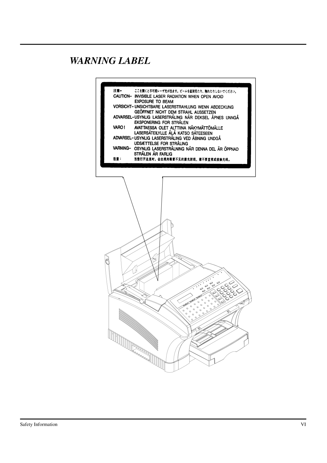 LG Electronics MF2800, MF3800 manual Safety Information 