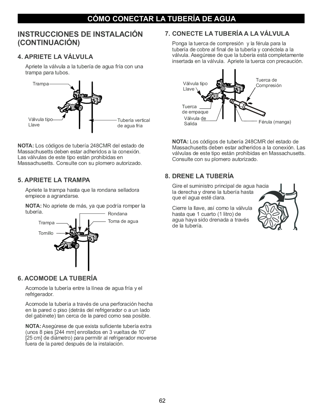 LG Electronics MFL47277003, LFX23961SB owner manual Instrucciones DE Instalación Continuación 