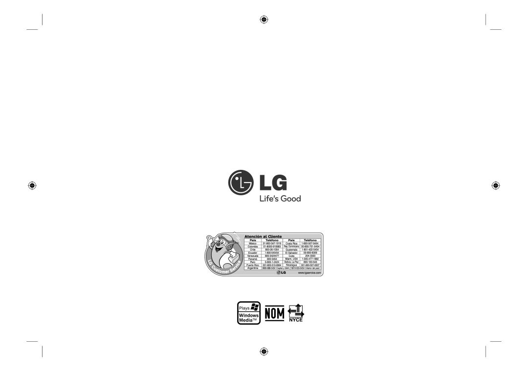 LG Electronics LCS300AR, MFL63287304, LCS500UR, LCS500UN, LCS300AN owner manual 