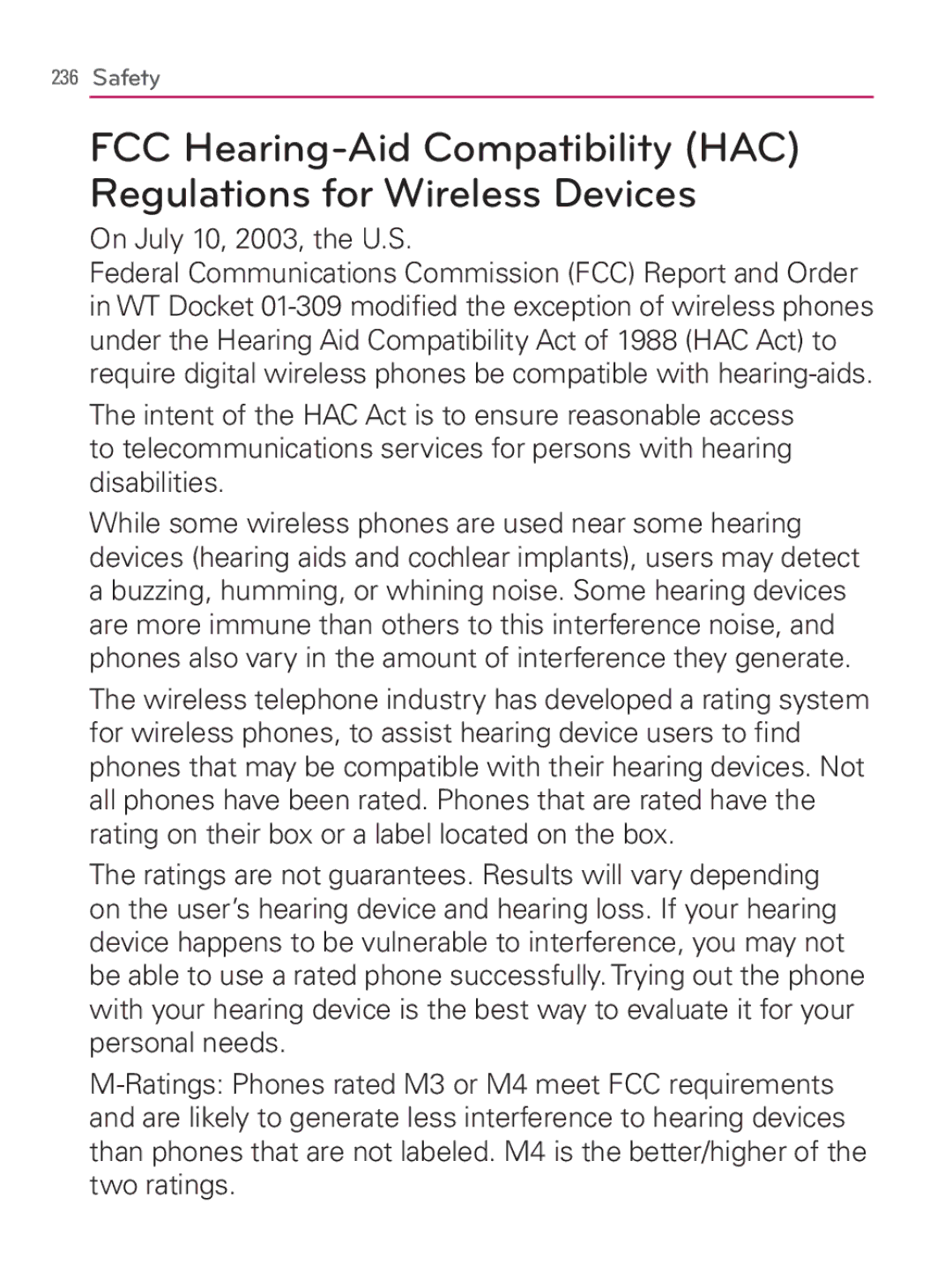 LG Electronics MFL67014001(1.2) manual On July 10, 2003, the U.S 