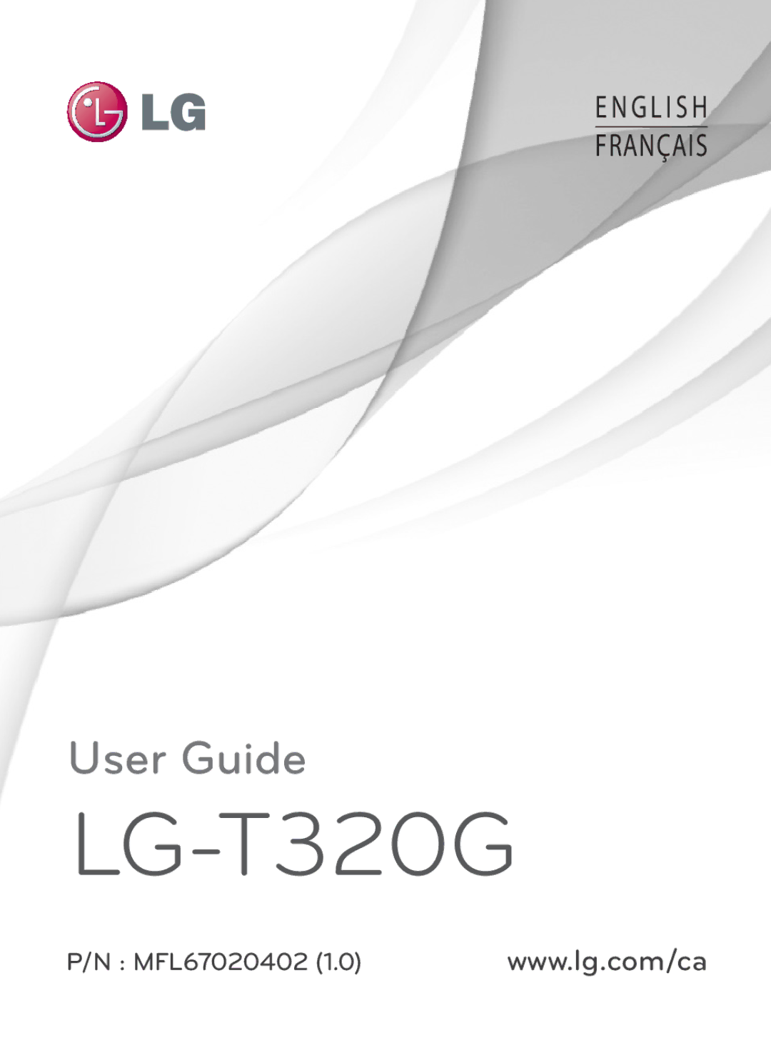 LG Electronics MFL67020402 manual LG-T320G 