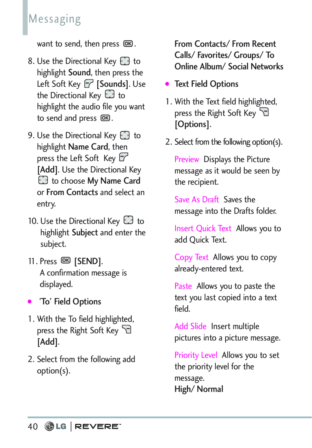 LG Electronics MFL67261701 manual Want to send, then press 