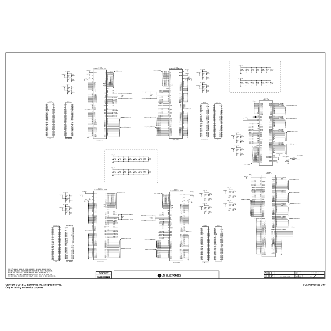 LG Electronics MFL67360901 Copyright 2012 LG Electronics. Inc. All rights reserved, LGE Internal Use Only, IC703, Ddrhynix 