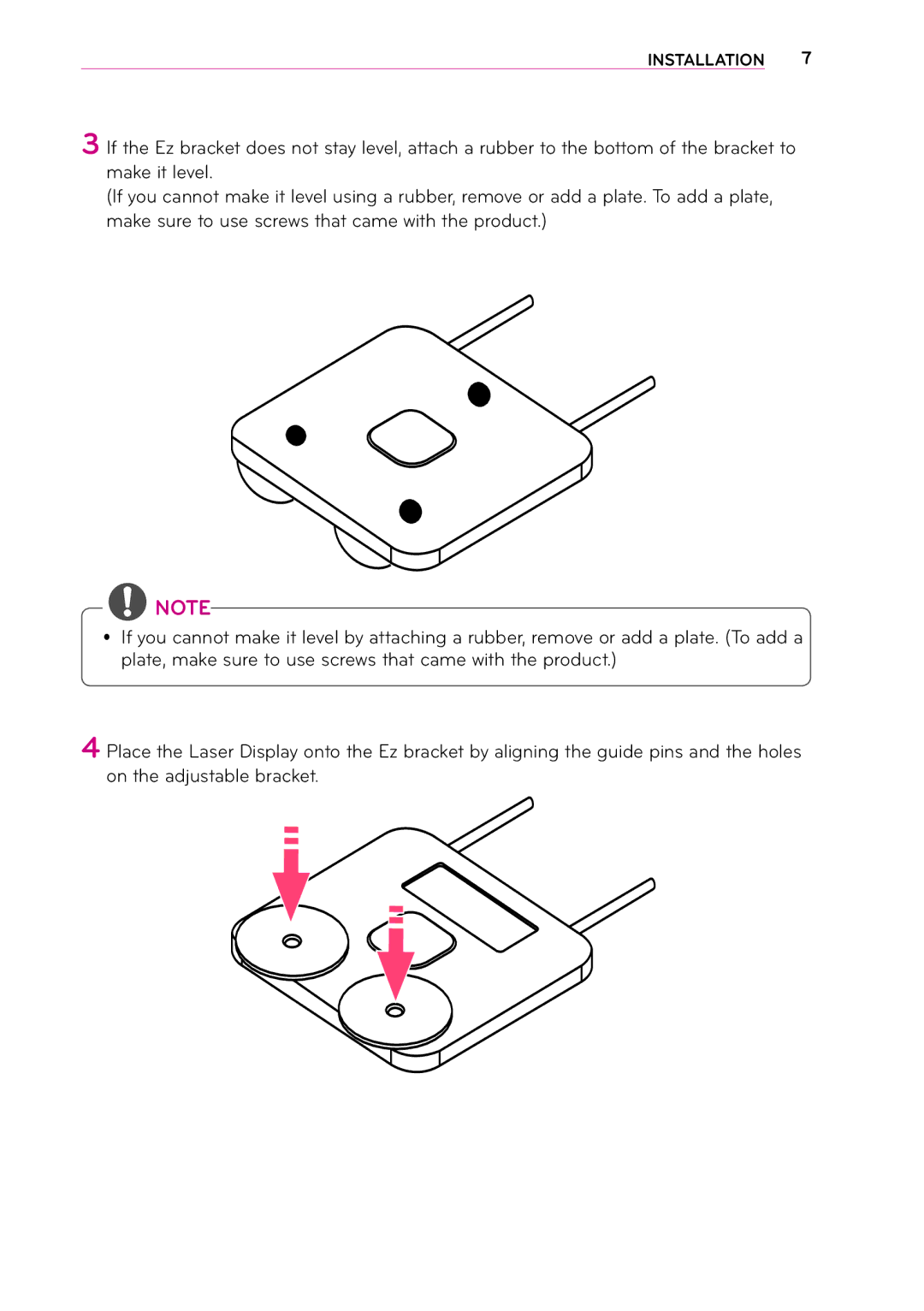 LG Electronics 1302-REV00, MFL67652408 owner manual Installation 