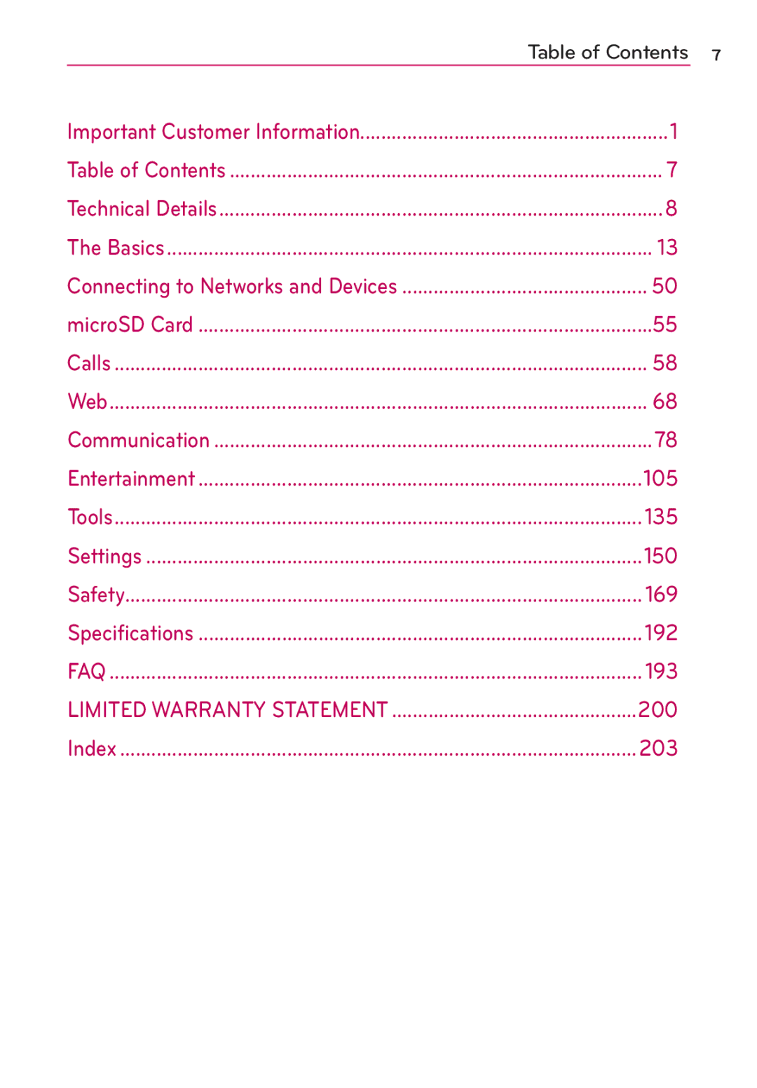 LG Electronics MFL67696601 manual 105 