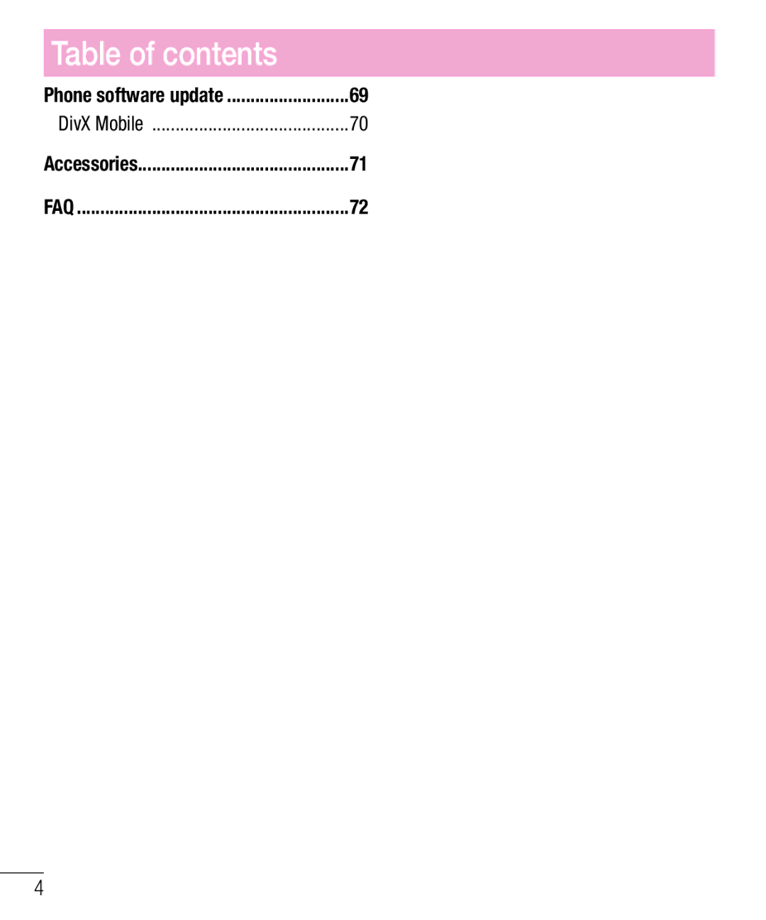 LG Electronics MFL67940201 manual Faq 