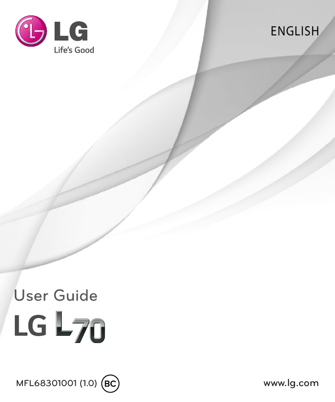 LG Electronics MFL68301001 (1.0) manual User Guide 