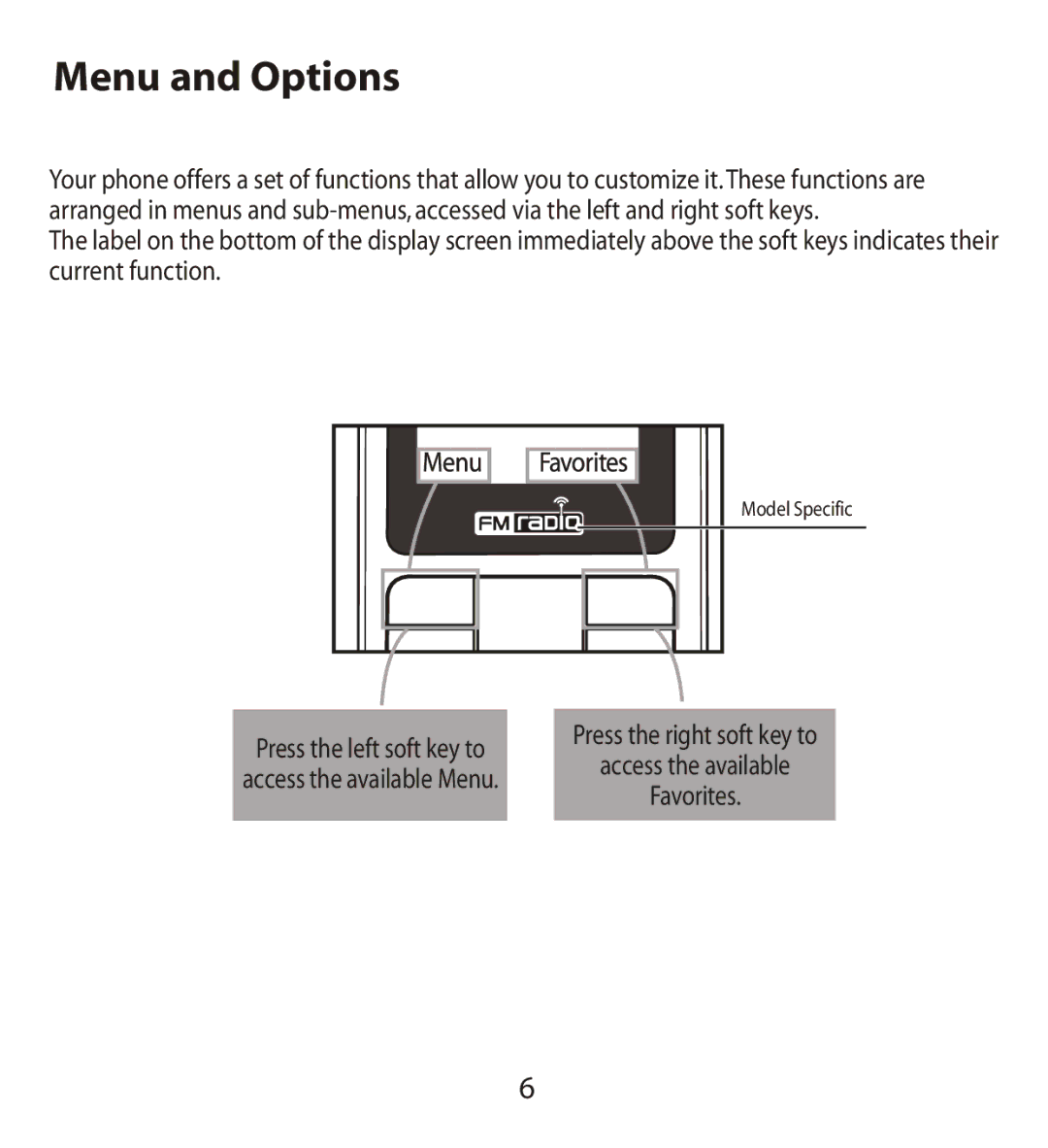 LG Electronics MMBB0240811 manual Menu and Options 