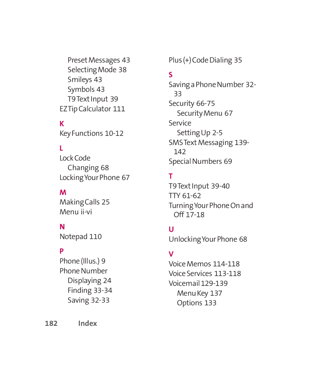 LG Electronics MMBB0267301(1.0) manual Index 