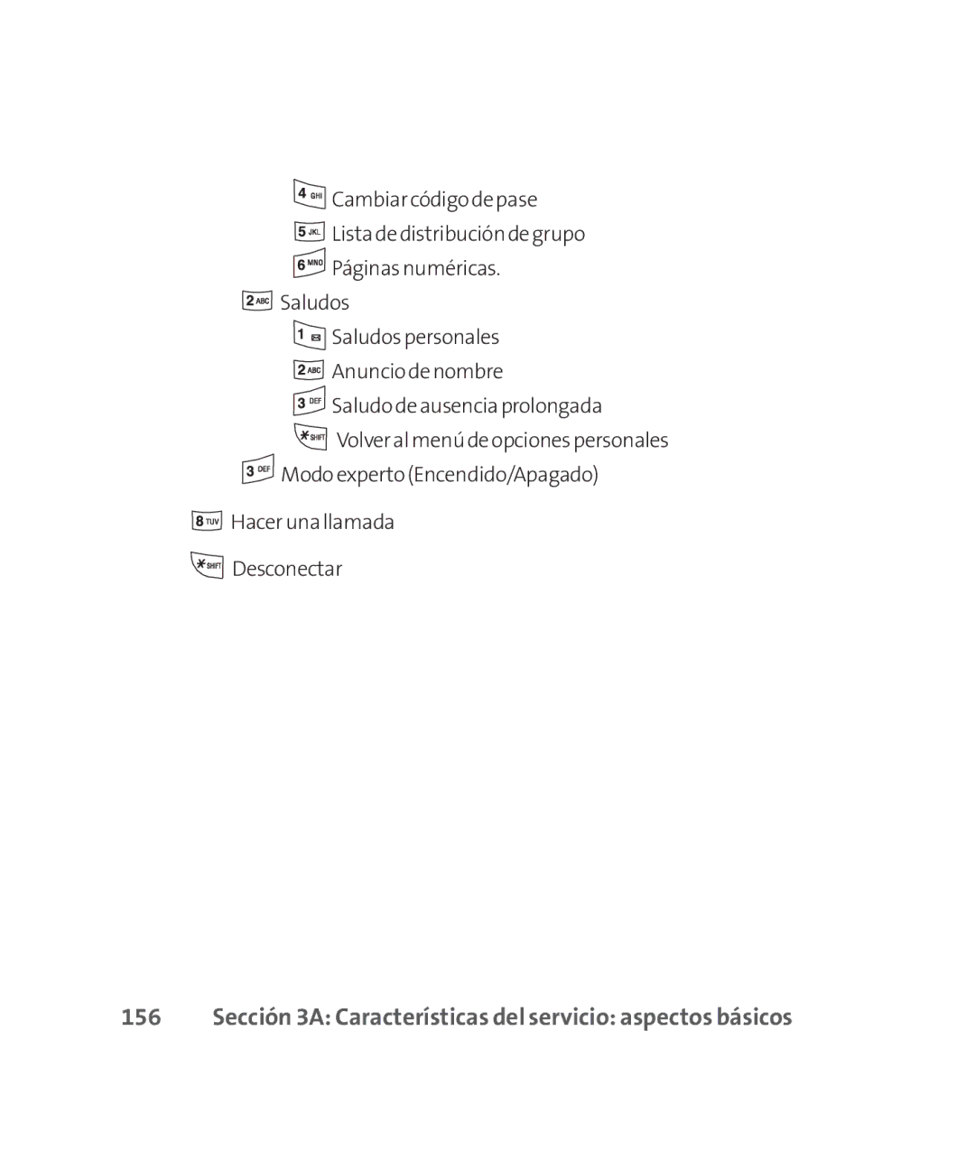 LG Electronics MMBB0267301(1.0) manual Sección 3A Características del servicio aspectos básicos 