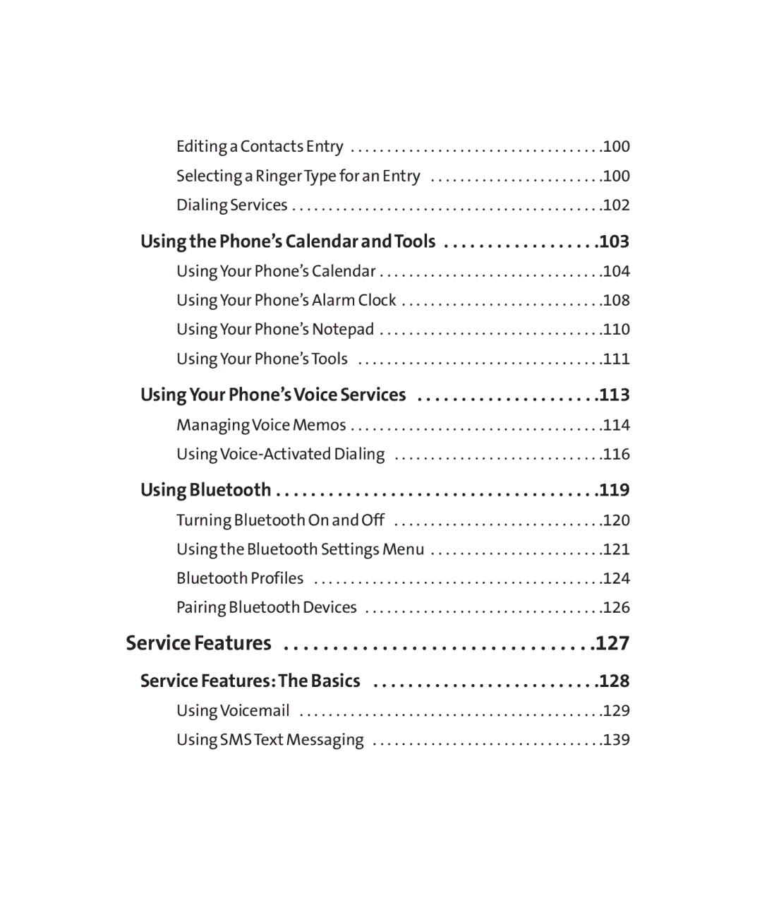 LG Electronics MMBB0267301(1.0) manual 113, 119, 128 