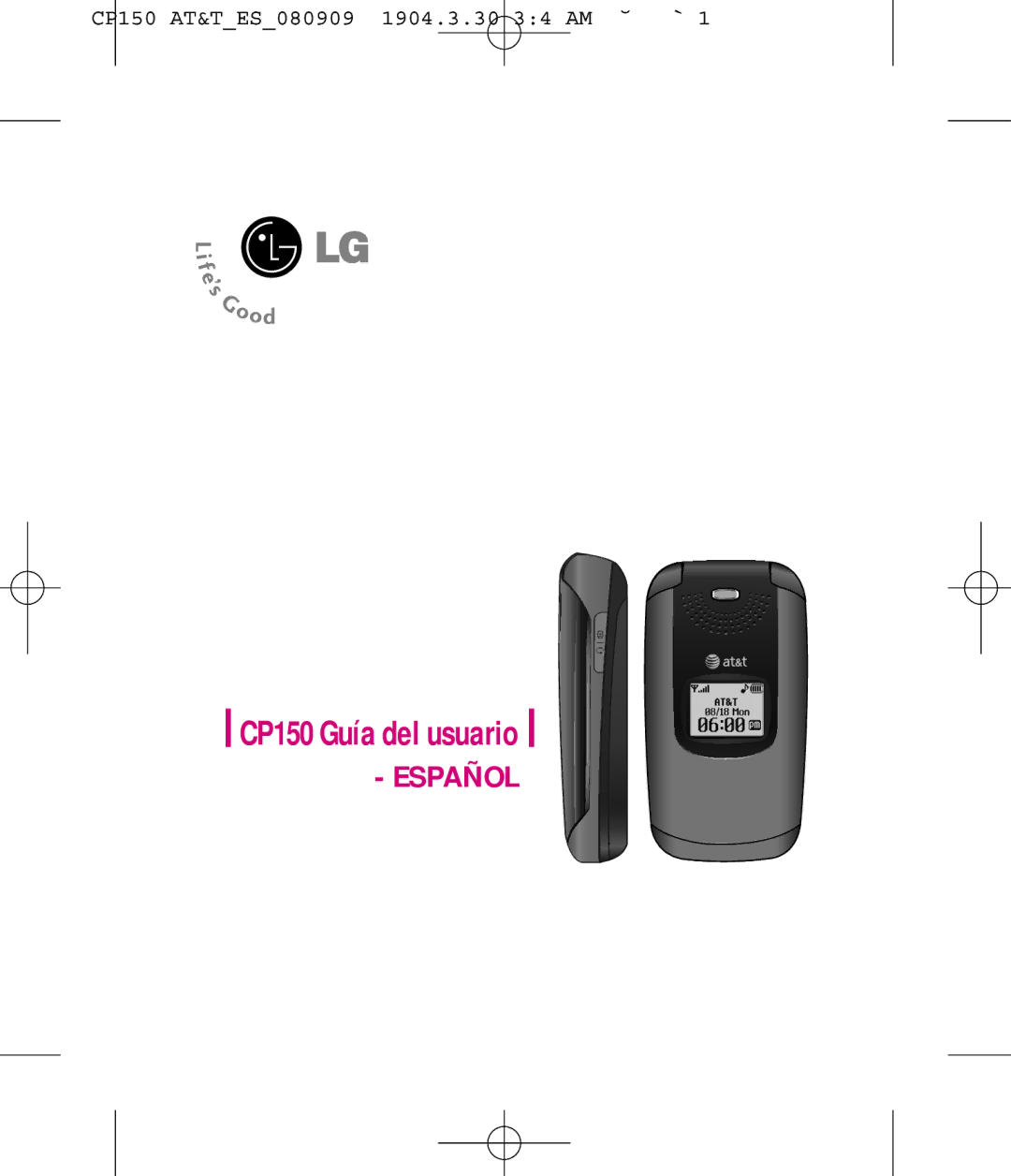 LG Electronics MMBB0292301 manual CP150 Guía del usuario 