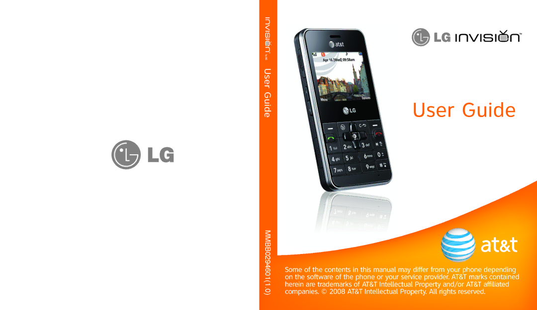 LG Electronics MMBB0294601 manual User Guide 