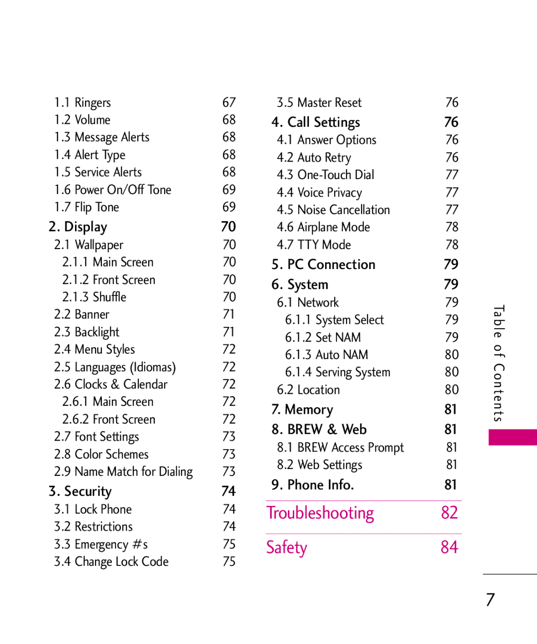 LG Electronics MMBB0386201 manual Safety 