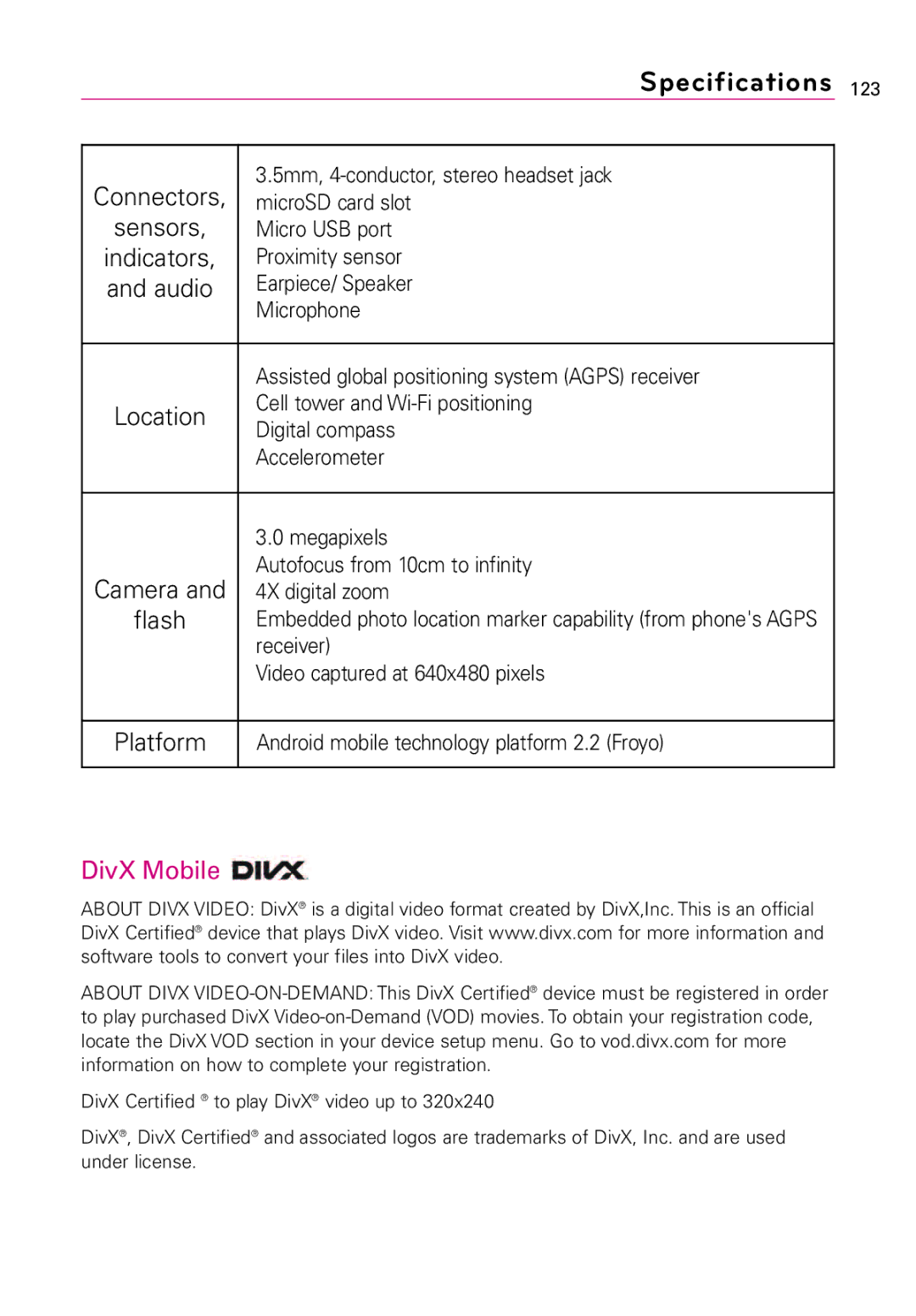 LG Electronics MMBB0394701 manual Connectors, Platform 