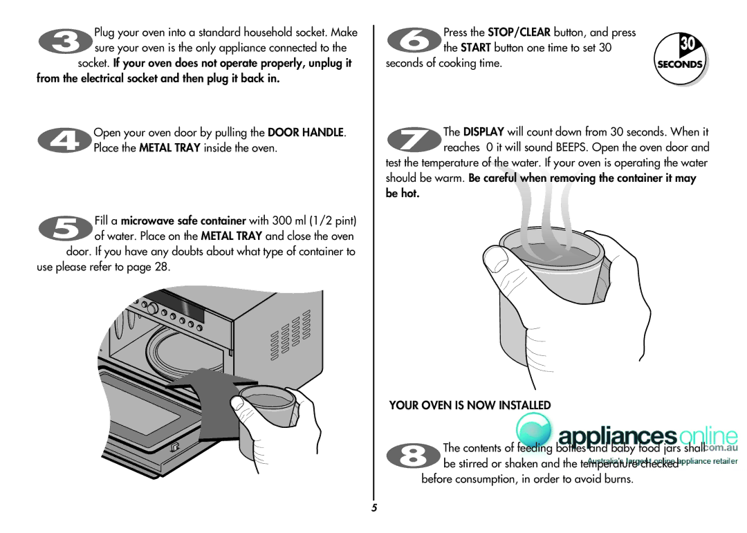 LG Electronics MP9489SB, MP-9485SA owner manual Your Oven is NOW Installed 