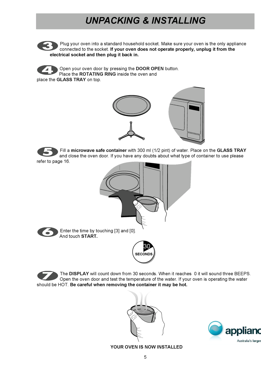 LG Electronics MS1949G owner manual Electrical socket and then plug it back, Your Oven is NOW Installed 