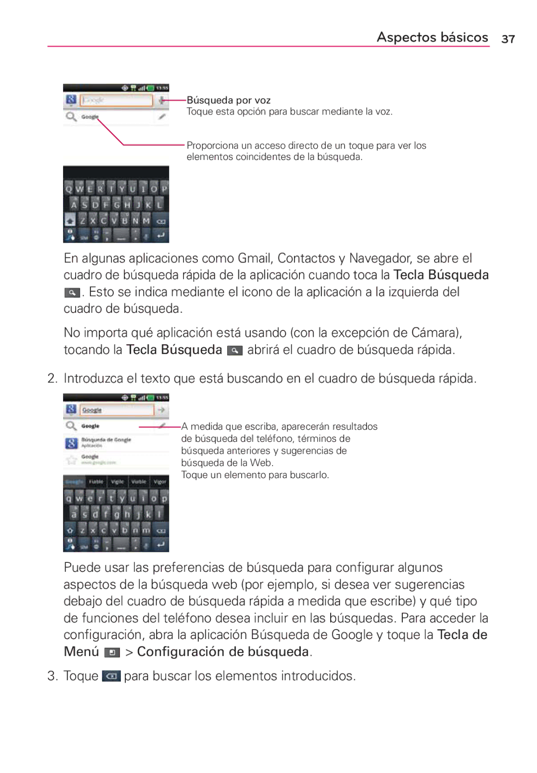 LG Electronics MS910 manual Aspectos básicos 