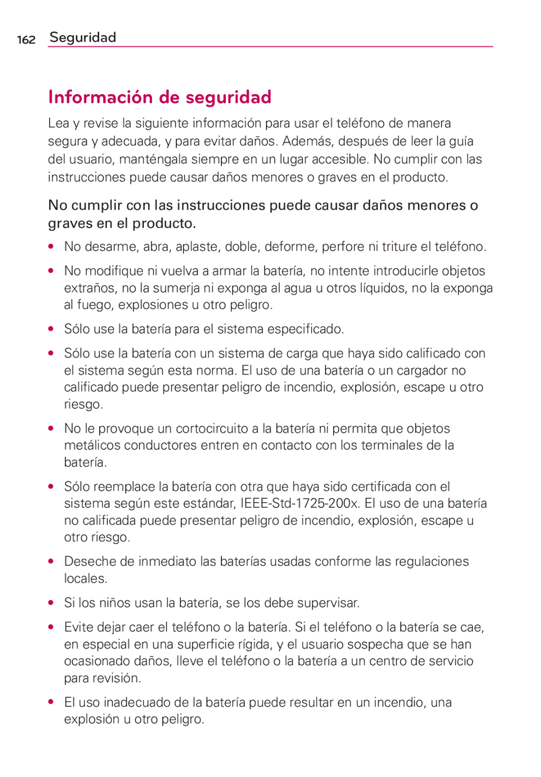 LG Electronics MS910 manual Información de seguridad 