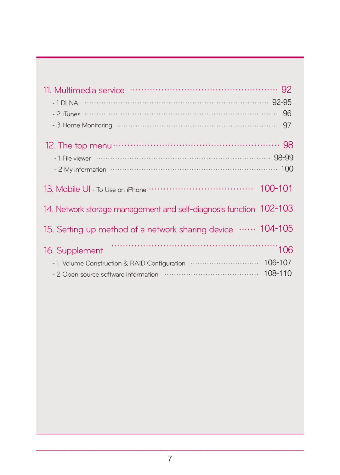 LG Electronics N2T2, N2A2 manual 92-95, Dlna, ITunes Home Monitoring 