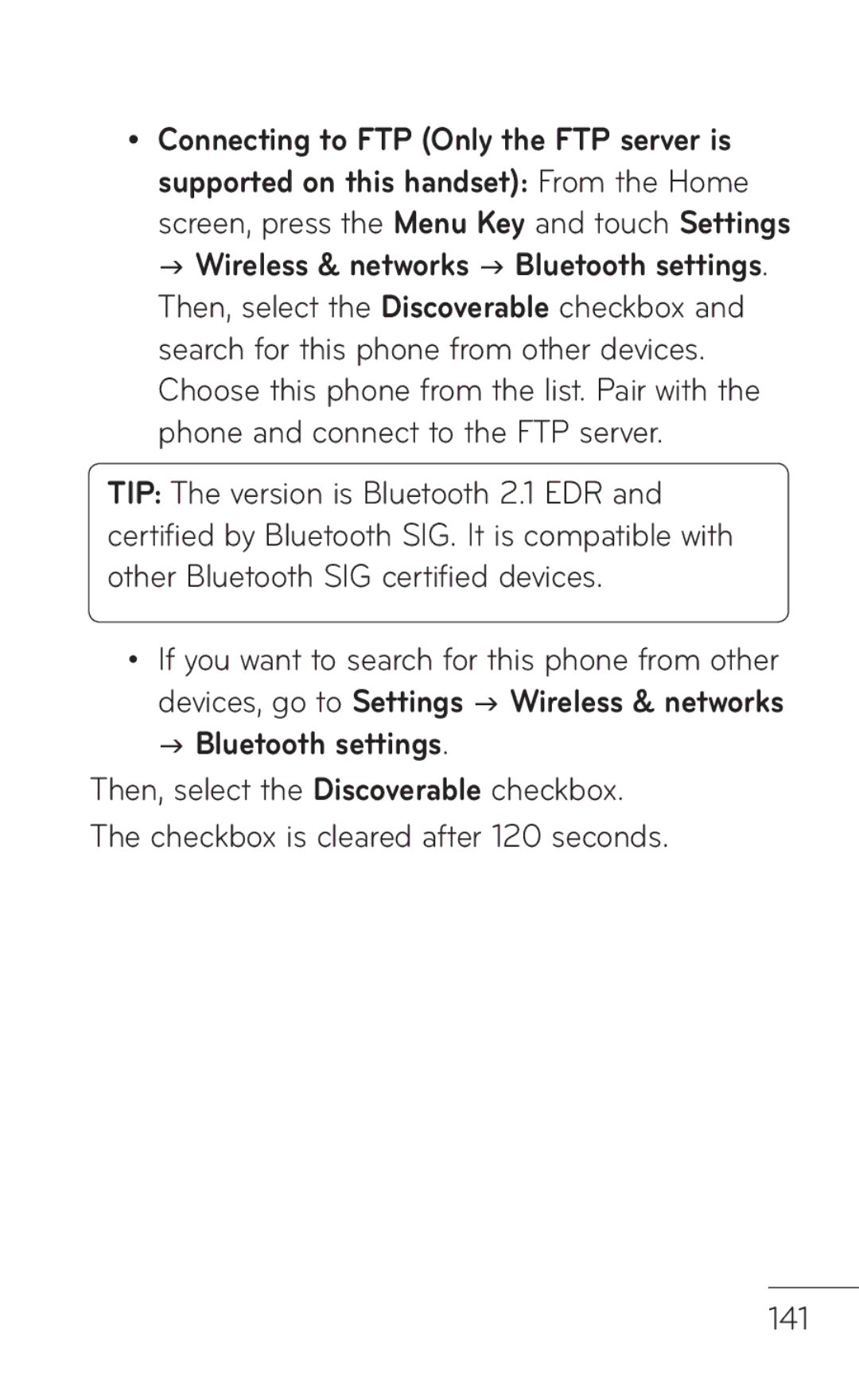 LG Electronics MFL67008601, P509 manual 141 