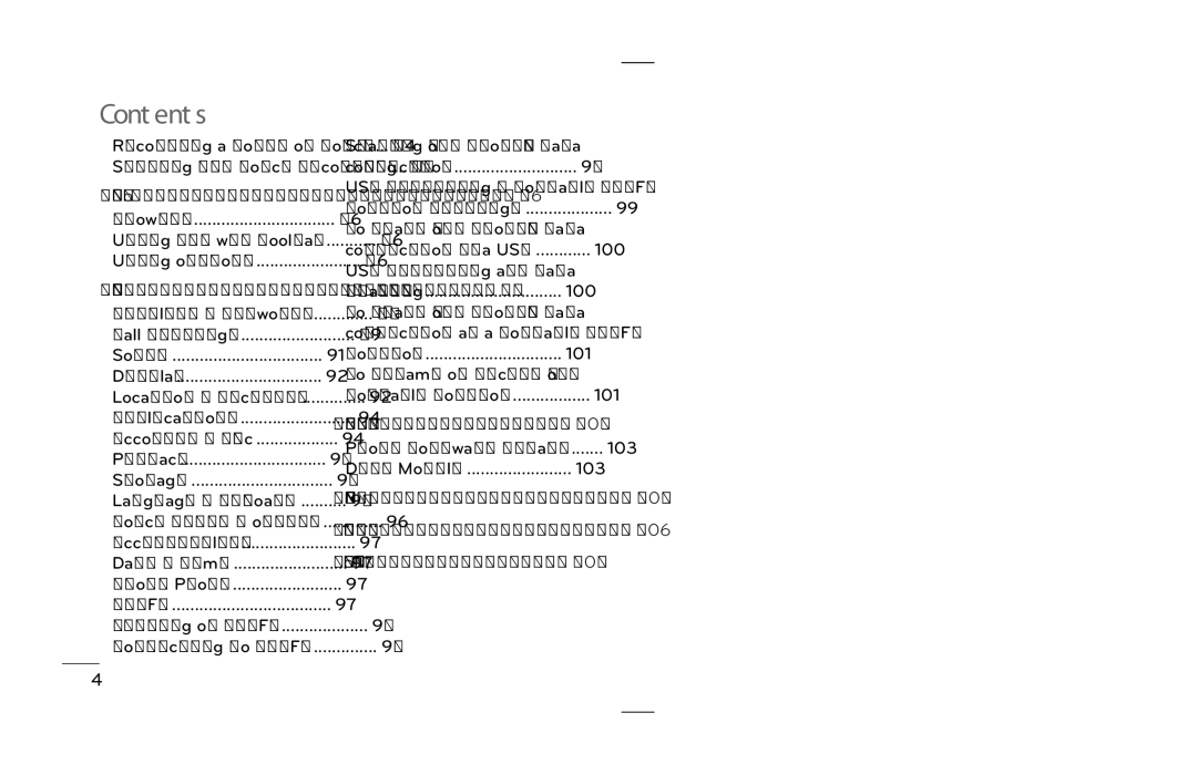 LG Electronics P690B manual Contents 