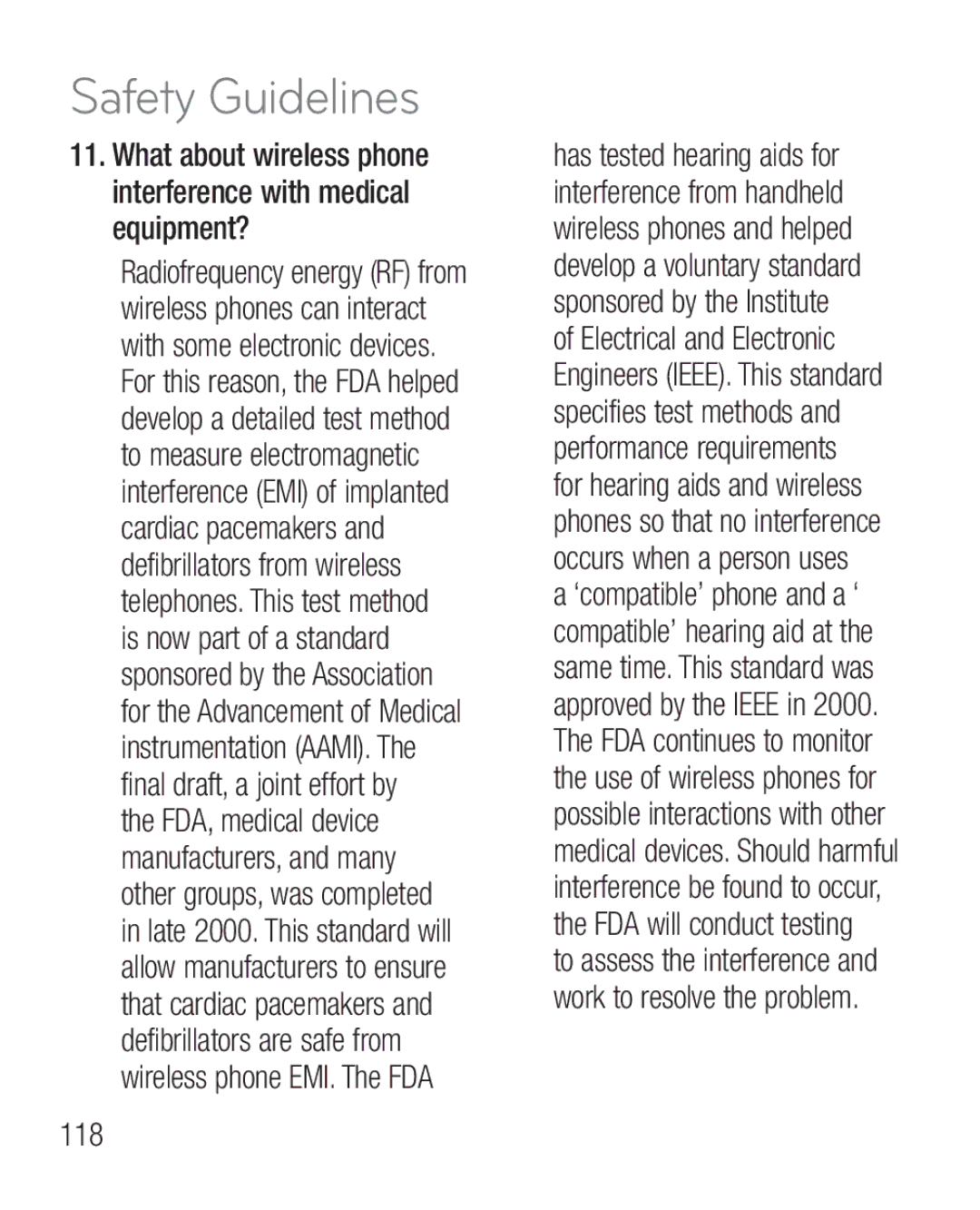 LG Electronics P925G manual 118 