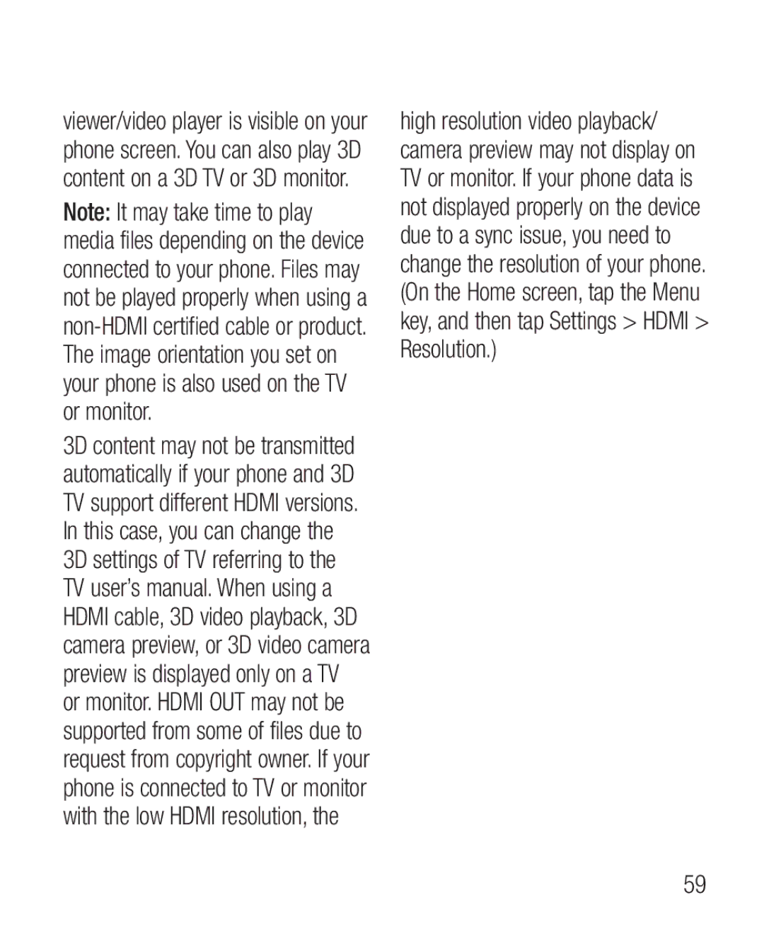 LG Electronics P925G manual 