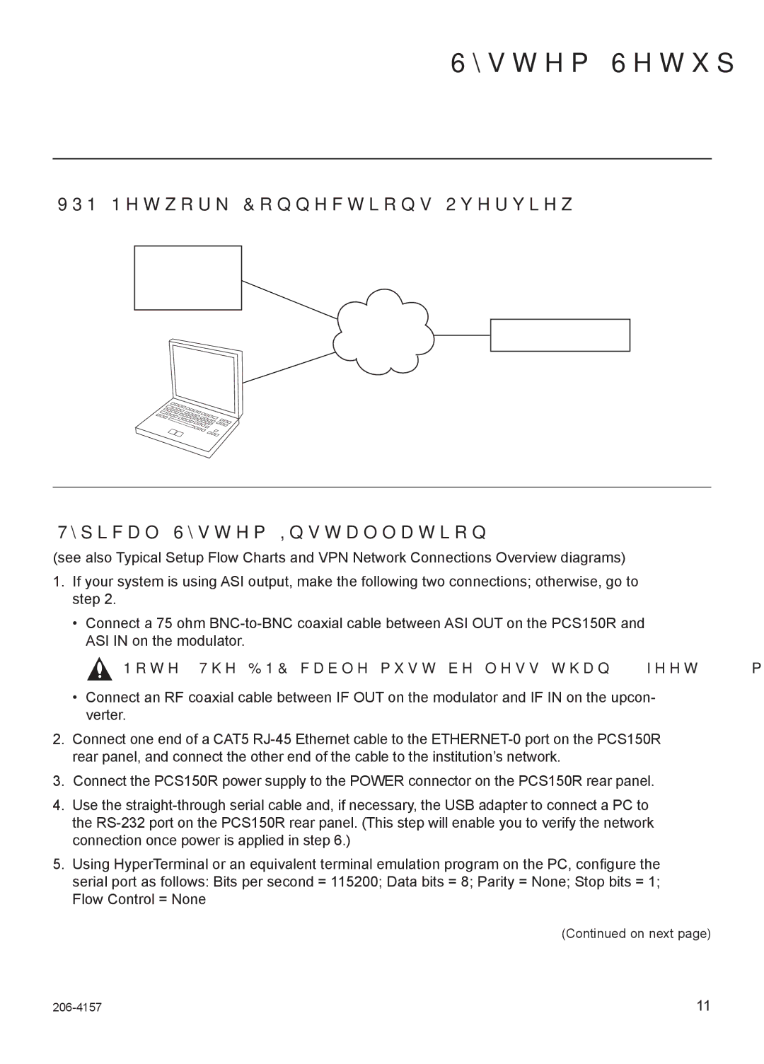 LG Electronics PCS150R VPN Network Connections Overview, Typical System Installation, ProCentric VPN Server Internet 