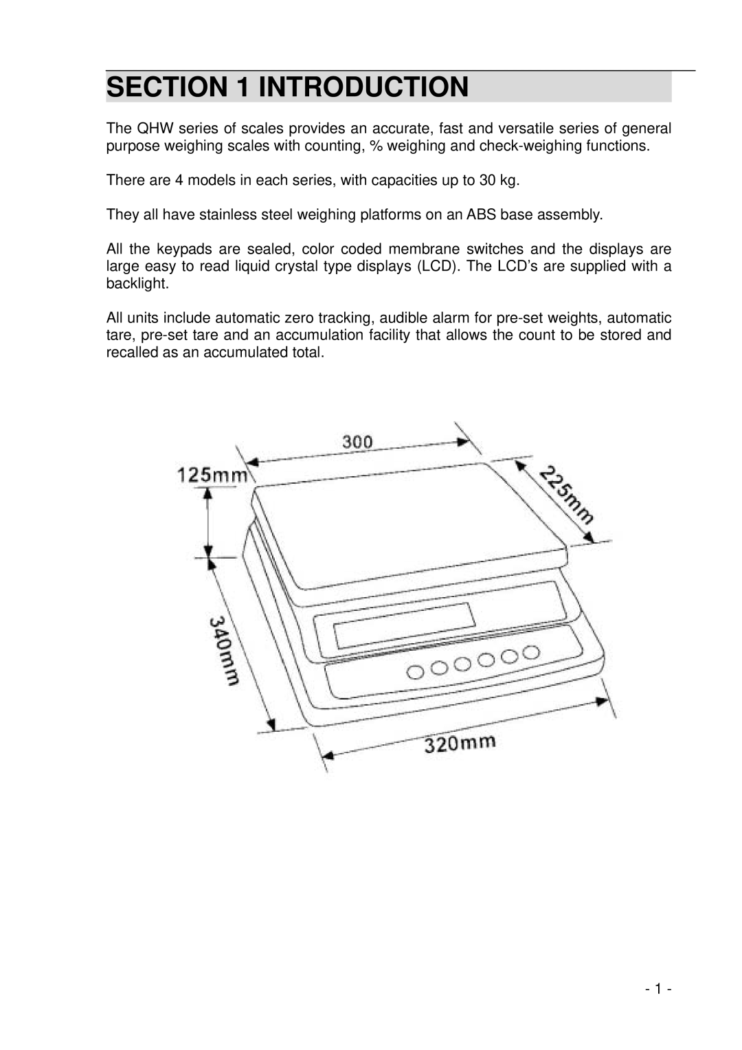 LG Electronics QHW 6, QHW 30, QHW 15 manual Introduction 