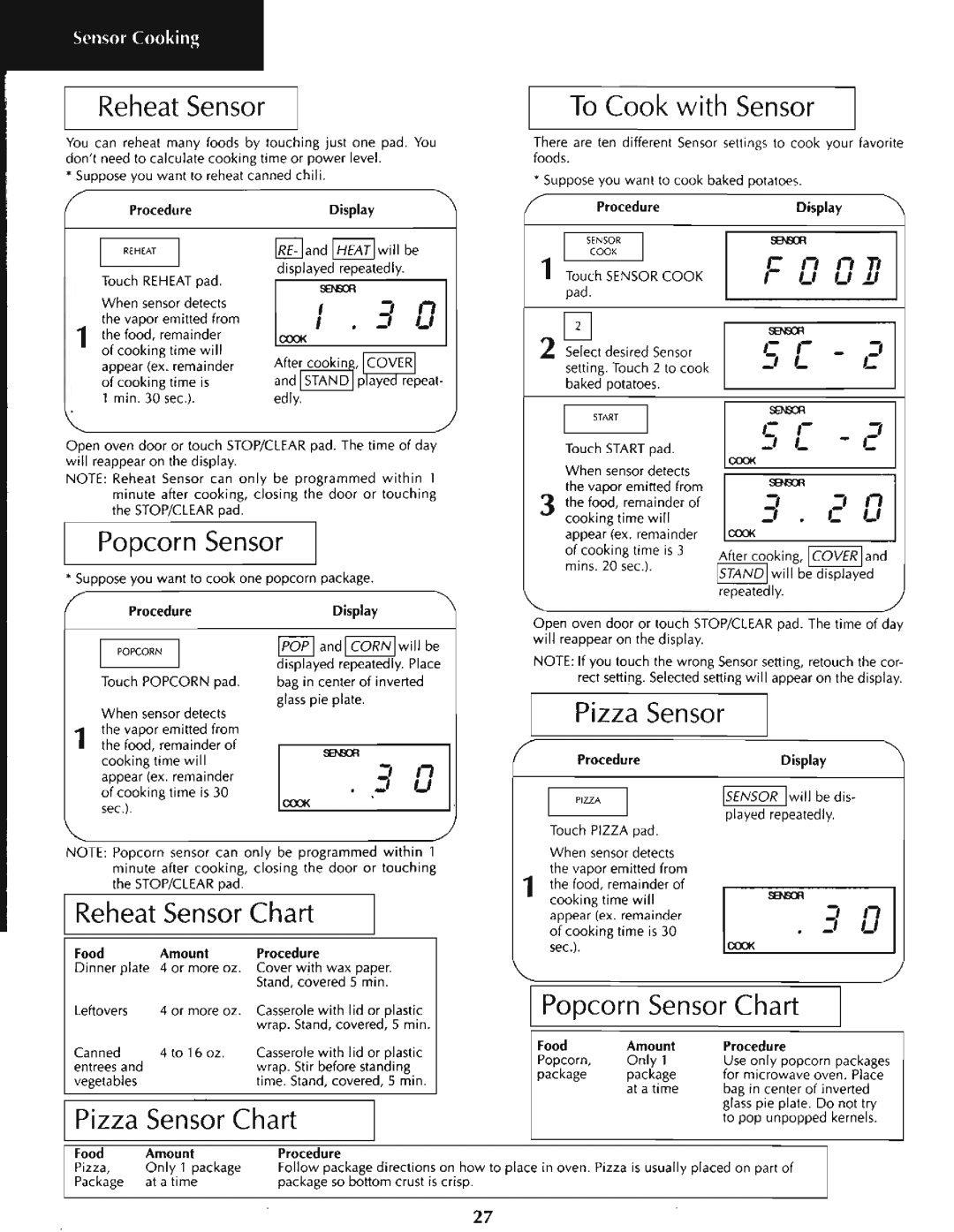 LG Electronics R-1830, R-1831 manual 