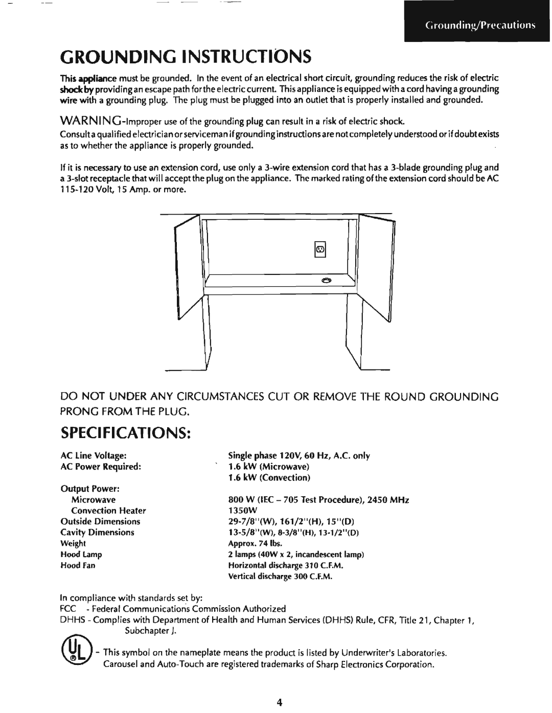 LG Electronics R-1831, R-1830 manual 