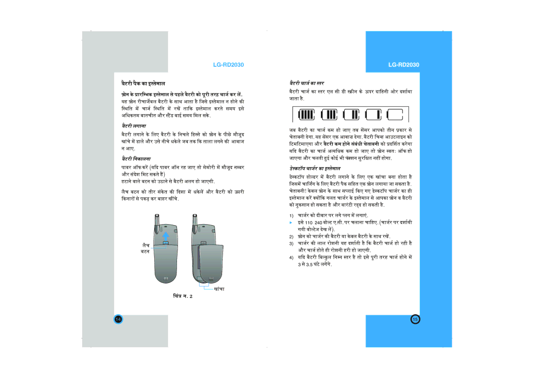 LG Electronics RD2030 user manual Õæ¯UÚUŁ ´æ⁄ ⁄æ §SÌð×æÜ 