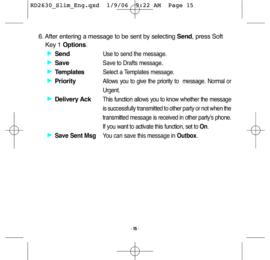 LG Electronics RD2630 manual Urgent 