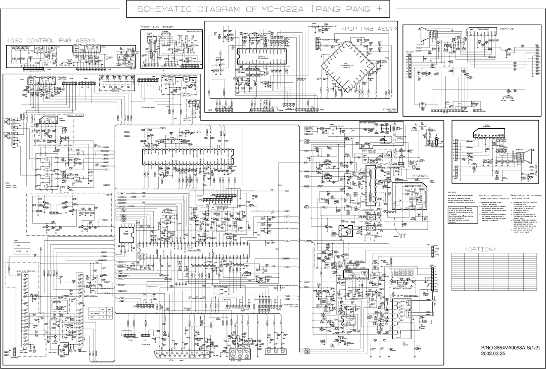 LG Electronics RT-29FB50RB, RT-29FB50VB/VE service manual 2002.03.25 