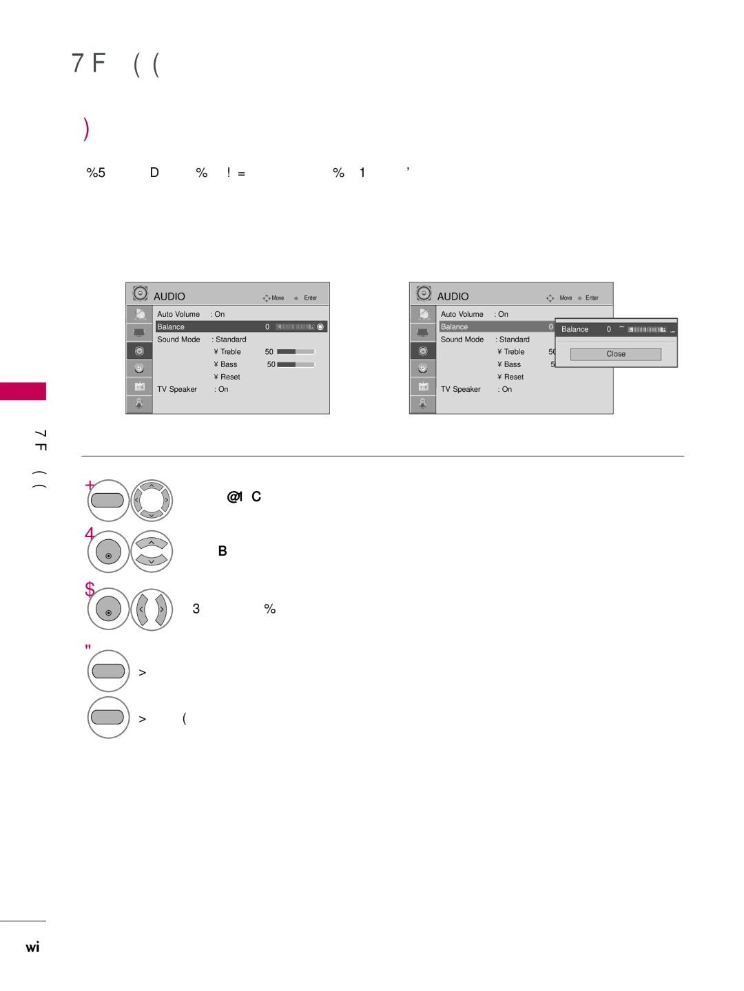 LG Electronics SAC30708022 owner manual Select Balance 