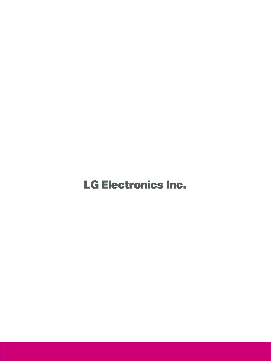 LG Electronics SAC33575901 owner manual 